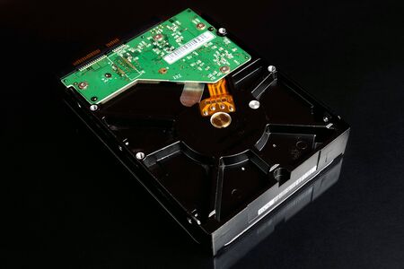 Computer Hard Disk Drive Isolatedの写真素材