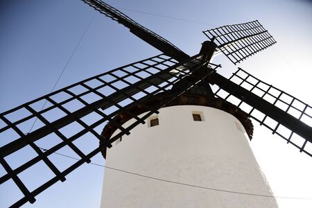 Famous windmills in Spain