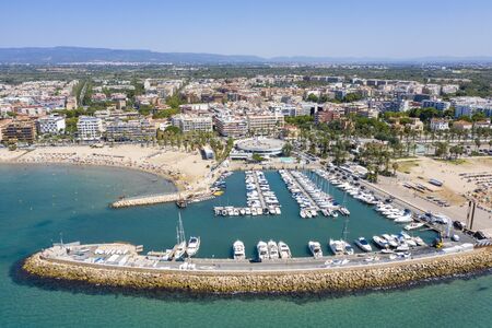 Salou scenery , Spain. Europeのeditorial素材