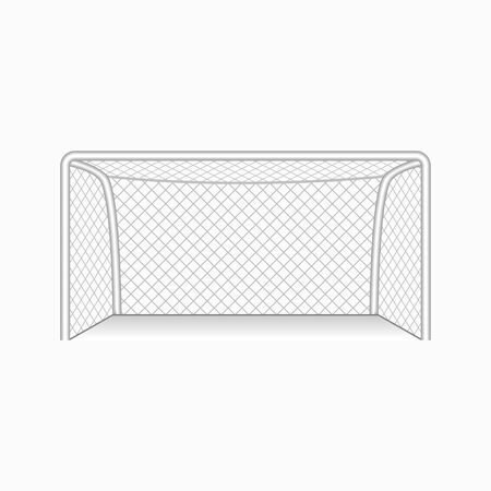 Football or soccer goal icon. Vector illustration.のイラスト素材