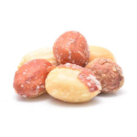 Salted roasted peanutsの写真素材