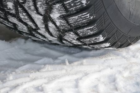 winter tireの写真素材