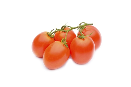 tomato Isolated on white backgroundの写真素材