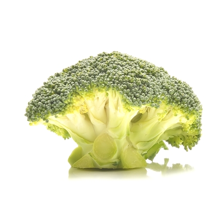 Broccoli  isolated on a white backgroundの写真素材