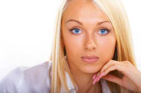 Portrait of the girlの写真素材