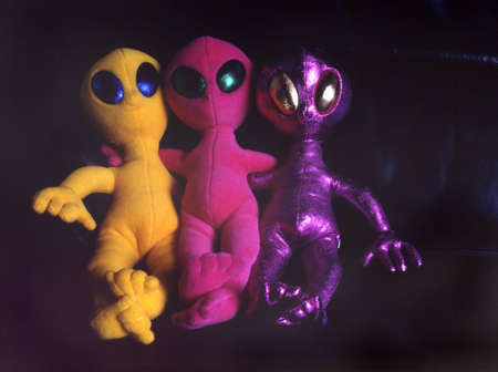 Lounging Aliensの写真素材