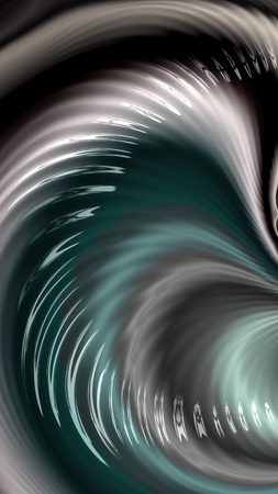 Black green stripe textured abstract swirlsの素材