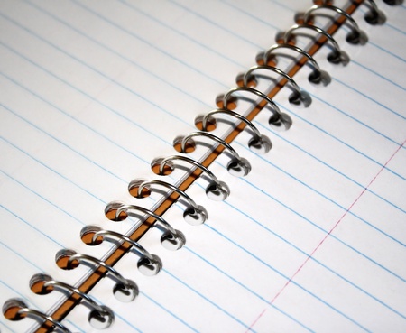 Spiral Notebookの写真素材