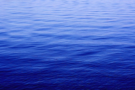 Water in different shades of blueの写真素材