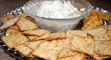 Crackers and Dip Crackers and Dip