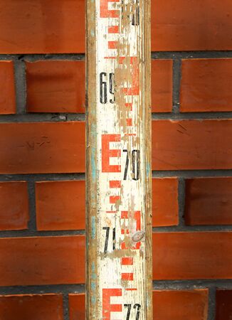 leveling rod vintage