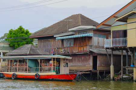 View of Jao Pha Ya Riverのeditorial素材