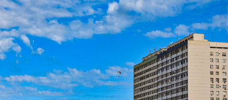 Rio de Janeiro, Brazil - CIRCA 2021: Photograph of a daytime outdoor urban landscape with buildings in a city in Brazilのeditorial素材