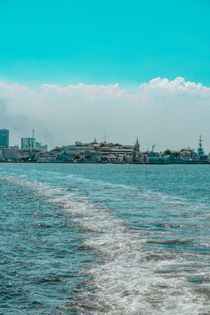 Rio de Janeiro, Brazil - CIRCA 2021: Landscape of Guanabara Bay, Rio de Janeiro, Southeastern Brazilのeditorial素材