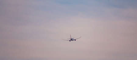 Rio de Janeiro, Brazil - CIRCA 2020: Brazilian commercial aircraft from Gol Linhas AÃ©reas flying...