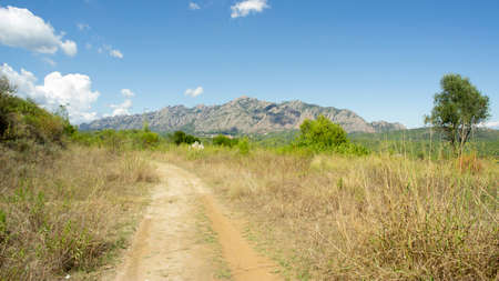Photograph of the Montserrat Massif, Catalunya, Spainの写真素材