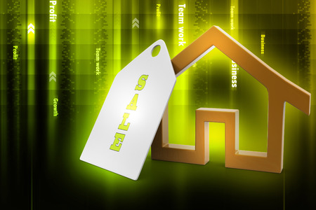 Home For Saleの写真素材