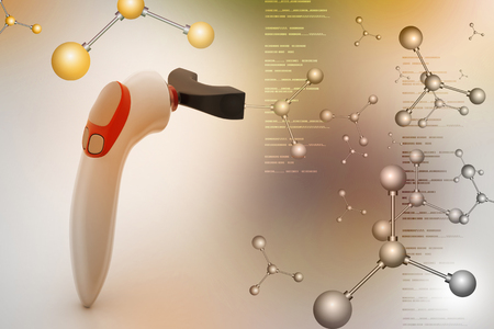 ultrasound tools in modern medicineの写真素材