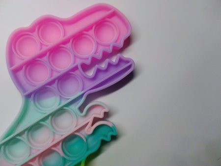 cute and beautiful colorful photo of children's toysの写真素材