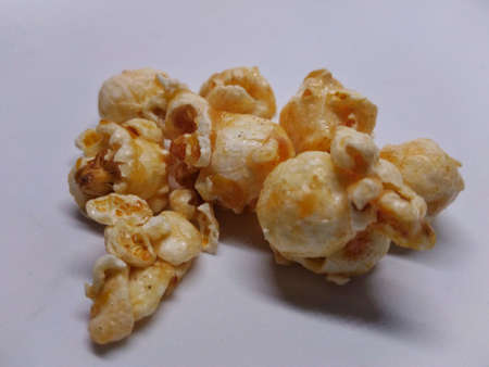 photo of popcorn food on the tableの写真素材