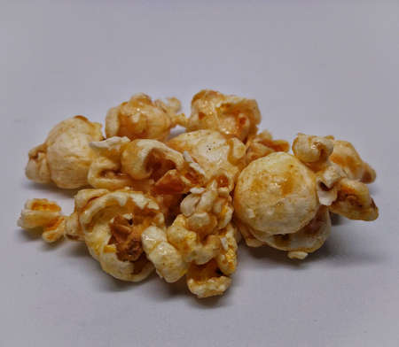 photo of popcorn food on the tableの写真素材