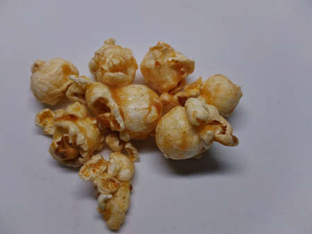 photo of popcorn food on the tableの写真素材