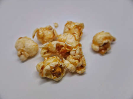 photo of popcorn food on the tableの写真素材