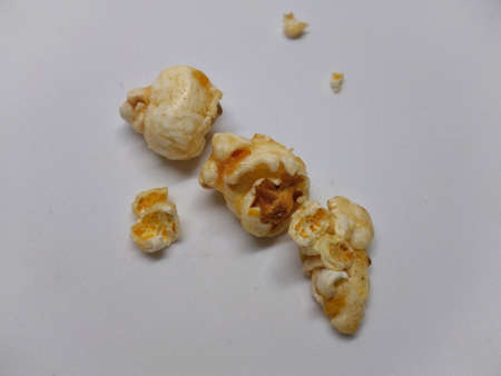 photo of popcorn food on the tableの写真素材