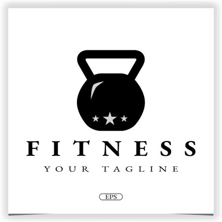 gym fitness modern logo premium elegant template vector eps 10のイラスト素材