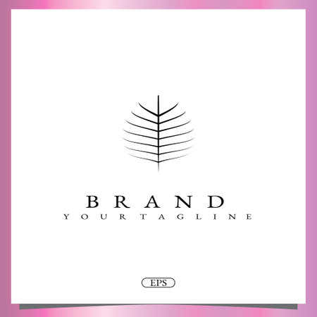 brand logo premium elegant template vector eps 10のイラスト素材