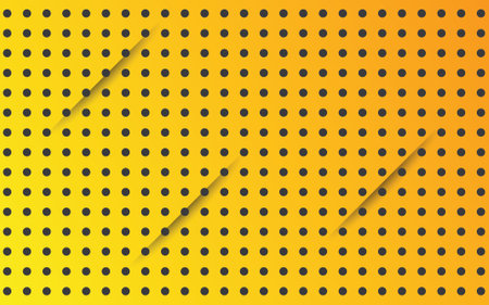 yellow dot abstract background premium design vectorのイラスト素材