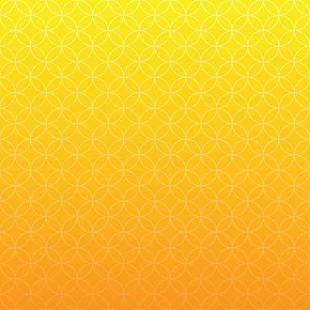 yellow gradient background with floral and circle motifs premium and modern suitable for social mediaのイラスト素材