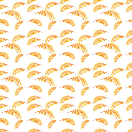 palm leaves floral seamless pettern background designのイラスト素材