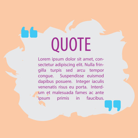 Quote frames templates quote text bubbles speech bubble vector illustrationのイラスト素材