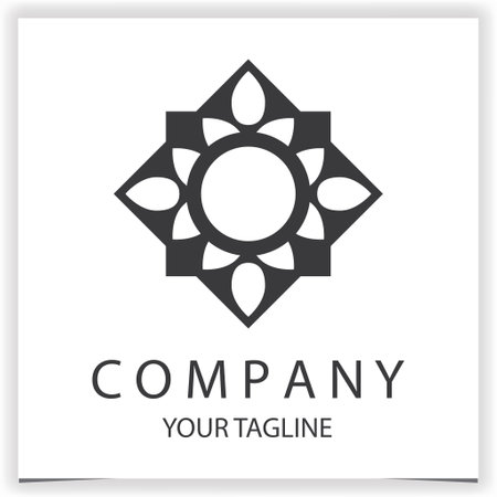 Vector luxury logo design templateのイラスト素材