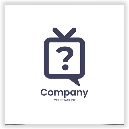 talk tv logo design templateのイラスト素材