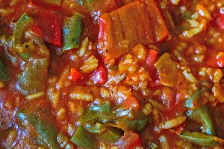 Healthy vegetable and rice dishの写真素材