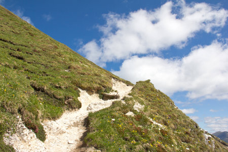 Trail To The Skyの写真素材