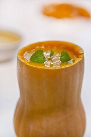 Pumpkin soupの写真素材