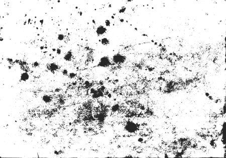 Paint splatter background. Old grunge material texture. Decorative vector backdrop.のイラスト素材
