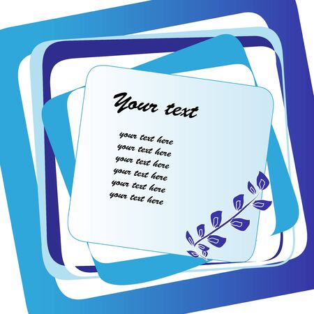 Vector website square designのイラスト素材