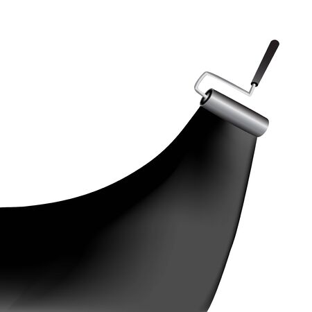 Vector roller brushのイラスト素材