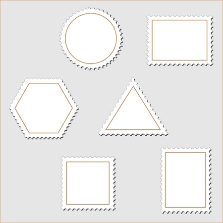 Vector stampsのイラスト素材