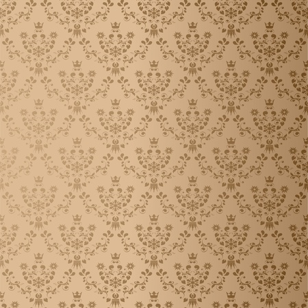 Vector seamless ornament textileのイラスト素材