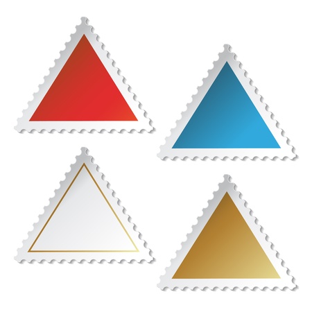 Vector stamp stickersのイラスト素材