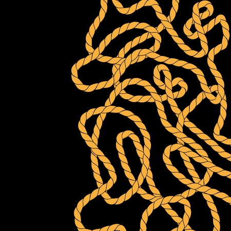 Vector rope backgroundのイラスト素材