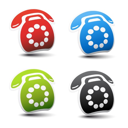 Vector phoneのイラスト素材