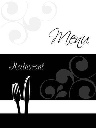  restaurant menu design - template brochureのイラスト素材