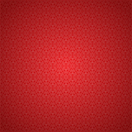  seamless red snowflake backgroundのイラスト素材