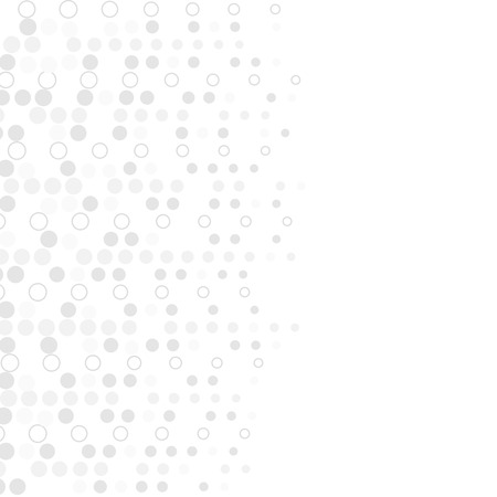 Vector geometric pattern. Modern texture in monochrome. Grey dotted design. Stylish tiles of circles. Abstract background on the book cover, brochure, flyer or website. - illustrationのイラスト素材